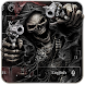 Devil Death Skull Gun Keyboard Theme