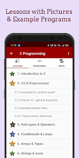 Learn C Programming [ Pro ] Screenshot