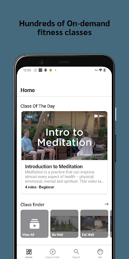 Android application Hilton Head Health OnDemand screenshort