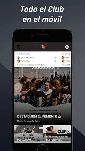 Android application FS Amposta screenshort