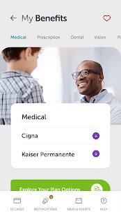 SCL Health Benefits Connect Screenshot