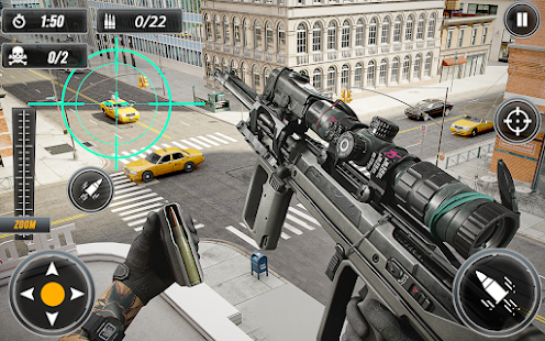 Banduk game Sniper 3d Gun game 1.0.6 APK screenshots 5