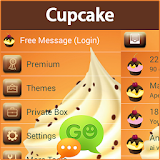 GO SMS Cupcake Theme icon