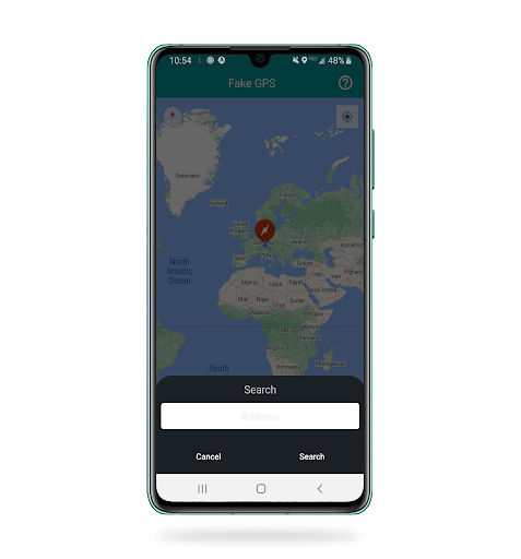 Fake GPS Changer (Mock GPS) Screenshot 4 - AppWisp.com