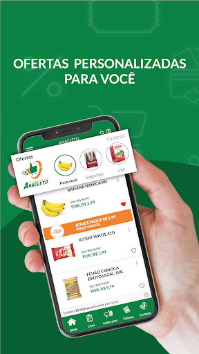 Android application Supermercado Anacleto screenshort