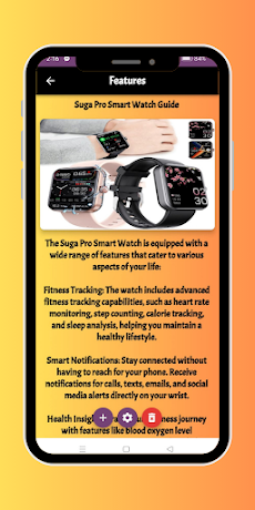 Suga Pro Smart Watch Guideのおすすめ画像5
