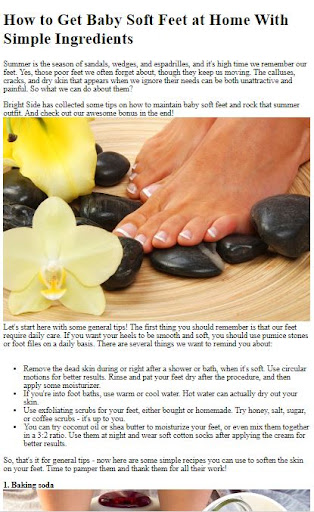 How To Make Your Feet Soft Screen 3