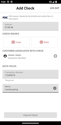 App screenshot
