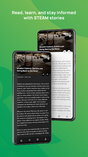 Screenshot of Root & STEM