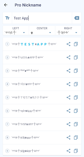App preview