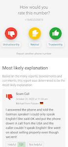 SpamCalls: Report Spam