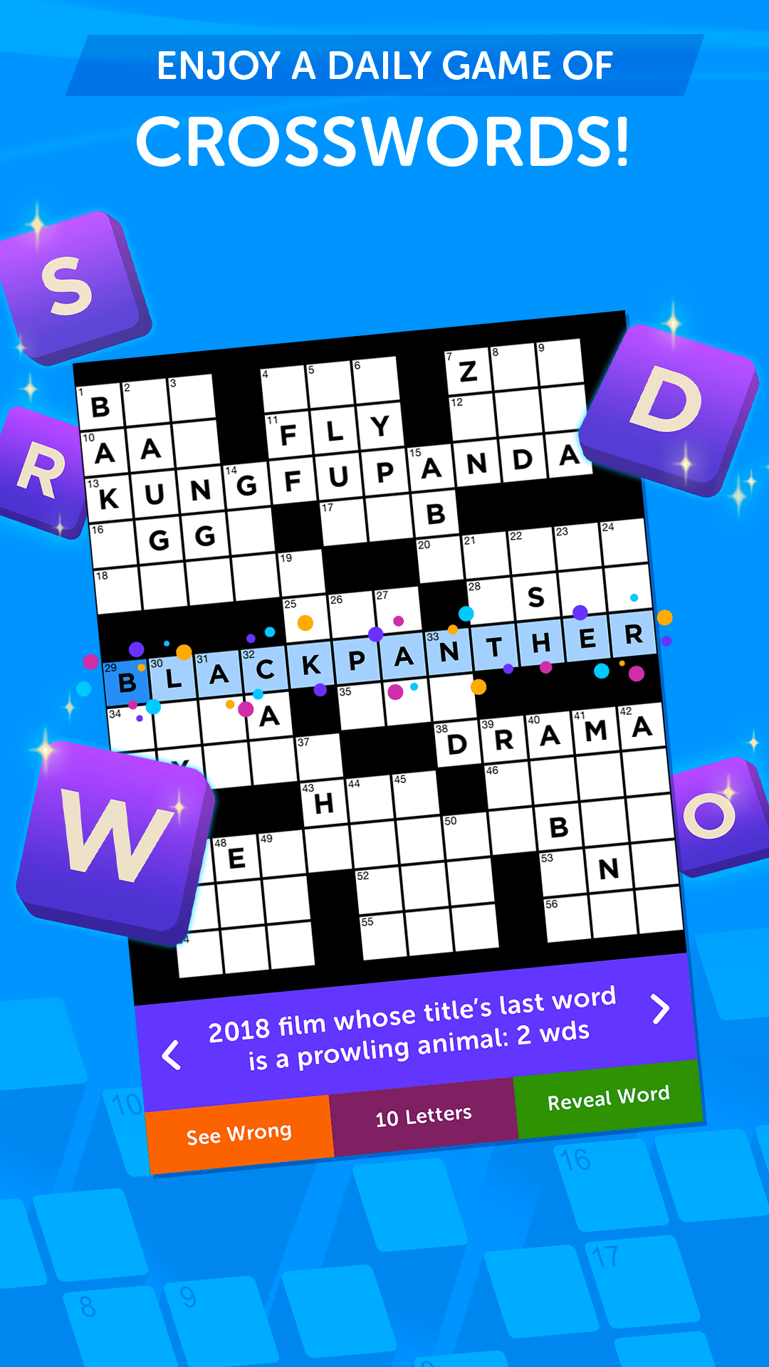Android application Crosswords With Friends screenshort