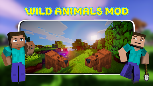 Wild Animals Mod For Minecraft