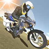 Police Motorbike Rider Sim 3D icon