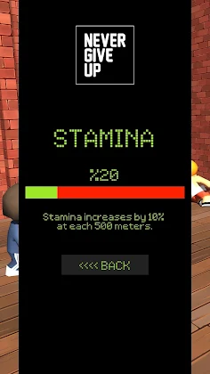 Never Give Up - Screenshot 2