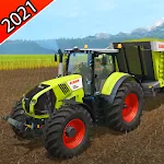 Cover Image of Tải xuống Modern Tractor Village Farm Simulation 3D 2021 1.04 APK
