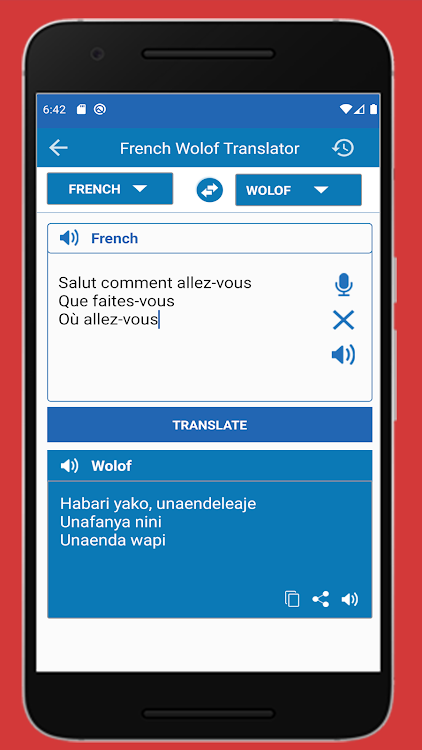 Traduction Francais Wolof - 4.2.19 - (Android)