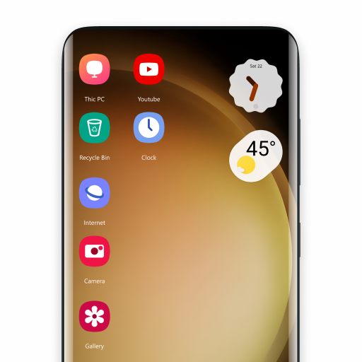 S23 Theme for launcher logo