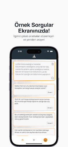 Android application De Jure AI screenshort