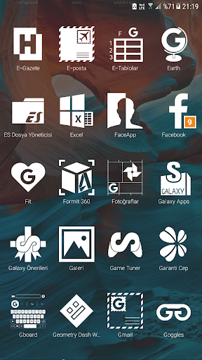 Whitest 2th Icon Pack Screen 2