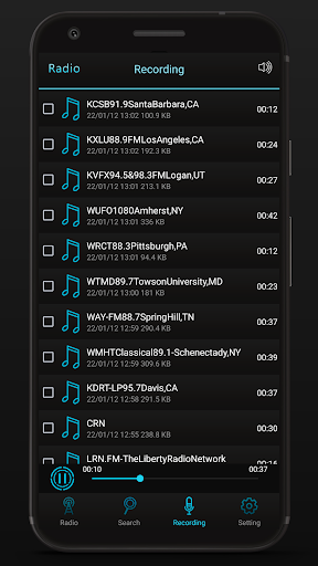 Radio USA - Online Music Screen 3