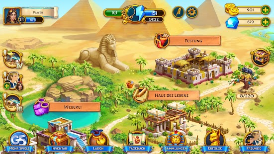 Jewels of Egypt: 3 Gewinnt Screenshot