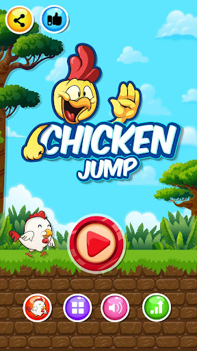 Android application Tap Jump: Chicken Jump screenshort