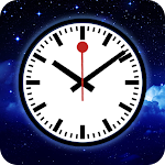 Cover Image of Download Night Sky Clock: HD Live Wallp  APK