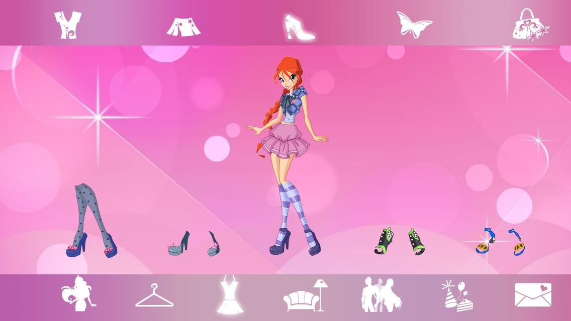 Android application WINX PARTY screenshort