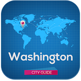 Washington Guide Map & Hotels icon