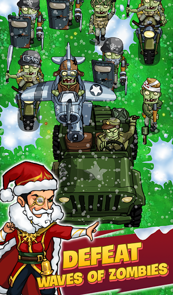 Zombie War Idle Defense Game banner