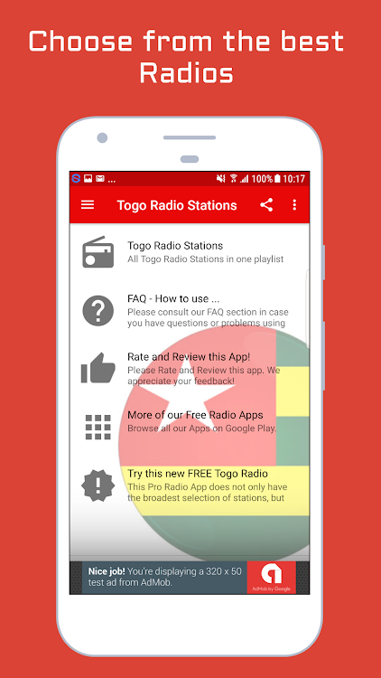Togo Radio Music & News - 3.0.0 - (Android)