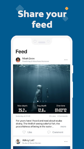 Screenshot of ATMOS : Online dive logbook