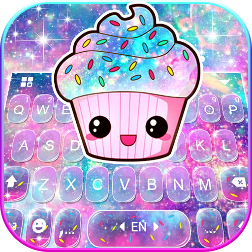 Galaxy Candy Cupcake Theme  Icon