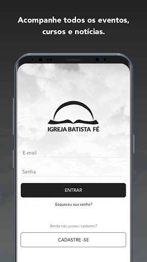 Android application IGREJA BATISTA FÉ screenshort