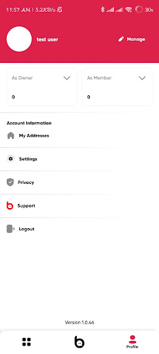 Android application Blaze screenshort