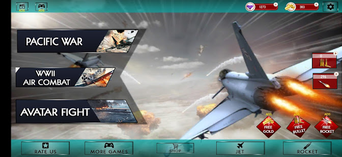 Air Jet Fighter 3D‏ 0.1 APK + Mod (Unlimited money) إلى عن على ذكري المظهر