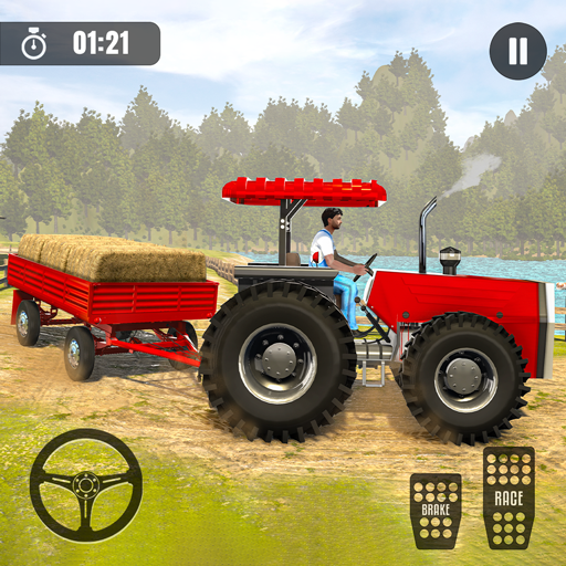 Tractor Farming Simulator Game logo