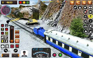 Uphill Train Track Simulator - Screenshot 3