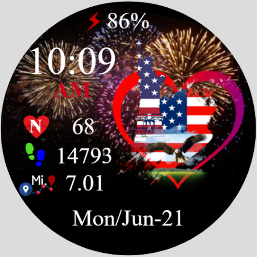 Android application USA Independence Day screenshort