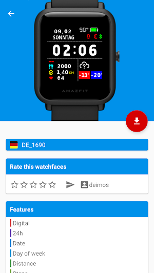 Amazfit Bip S Watchfaces