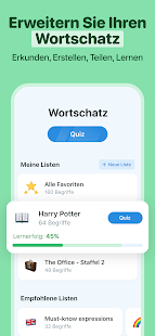 Reverso Übersetzer Wörterbuch Screenshot