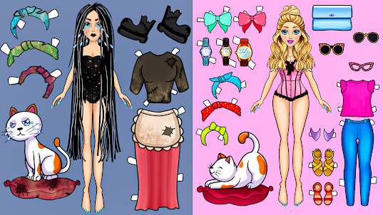 Chibi Doll Dress Up Girl Games