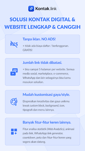 Kontak.link - Digital Contact Screen 2