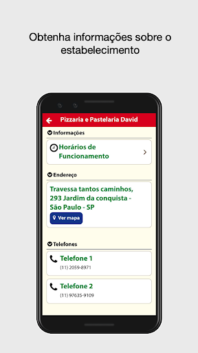 Pizzaria e Pastelaria David Screen 3