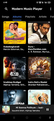 Modern Music Player Screen 3