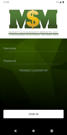Android application MONEY MANAGEMENT SERVICES screenshort