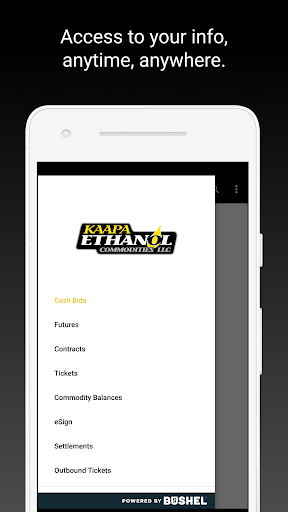 Android application KAAPA Ethanol screenshort