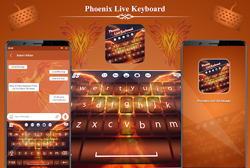 Android application Phoenix Live Keyboard screenshort