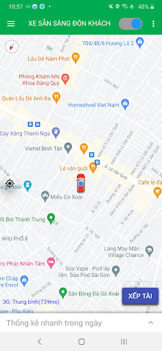 Android application TAXI HẠ LONG Driver screenshort